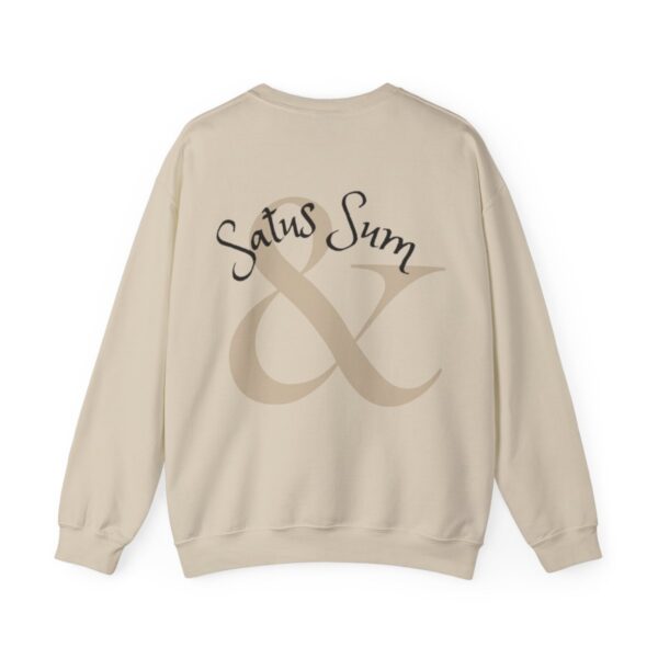 Satus Sum Crewneck Sweatshirt, Latin Phrases, Inspirational Quote, Urban streetwear Pullover, Street wear Jumper, Gift For Him, Gift For Her - Image 35
