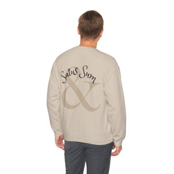 Satus Sum Crewneck Sweatshirt, Latin Phrases, Inspirational Quote, Urban streetwear Pullover, Street wear Jumper, Gift For Him, Gift For Her - Image 40