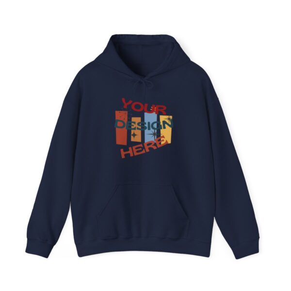 Custom Design Name Hoodie, Personalised Sweater, Customised Unisex Jumper, Custom Photo on Hooded Sweatshirt - Image 5