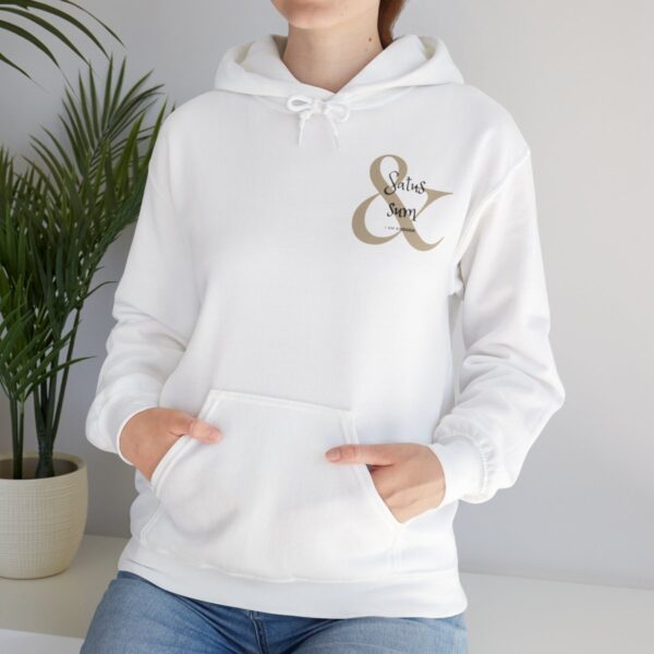 Satus Sum Hoodie, Latin Phrases, Inspirational Quote, Urban streetwear, Pop Culture, Streetwear Hoodie, Gift For Him, Gift For Her - Image 26
