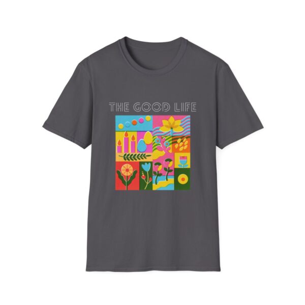 The Good Life Tshirt, The Good Life Tee, Flowers Tee, Supportive Shirt, Inspirational Tshirt, Gift For Her, Garden Tee, Wildflowers Tshirt - Image 5