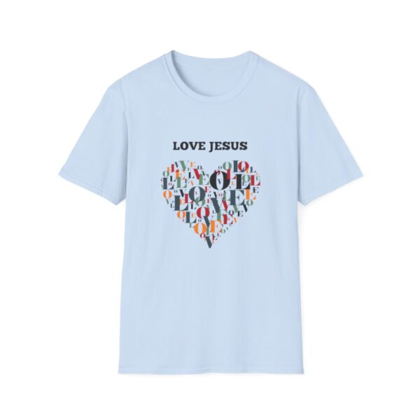 Christian Tshirt and Tee, With Love Jesus Message, Christian Inspirational Gift T-shirt, The Truth Will Set You Free - Image 5