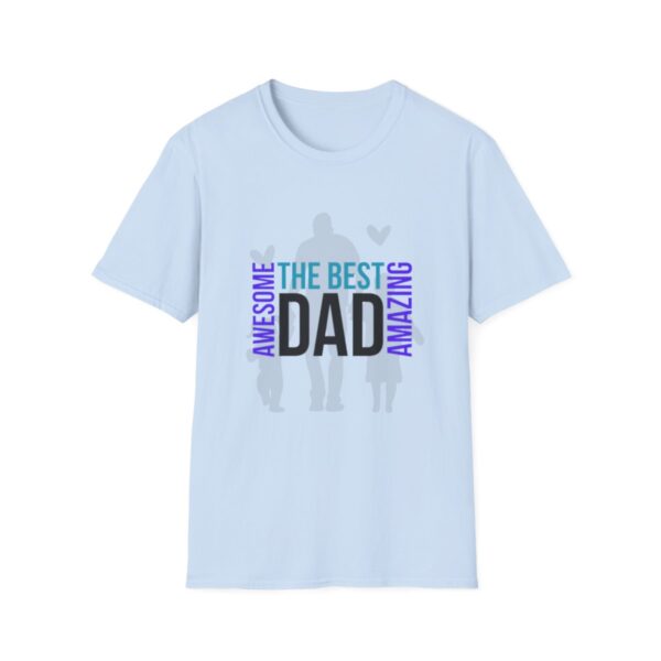 Best Dad Shirt, Top Father Tshirt, Present For Dad, Mens T-shirt, Gift For Him Tee, Father's Day Shirt, Gift from Daughter, Gift From Son - Image 6