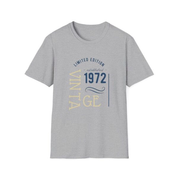 Vintage Classic Tshirt, Vintage Tee, Gift For Him, Vintage Shirt, 1972 T-Shirt, Old Style T-shirt, Limited Edition, Vintage Print - Image 6