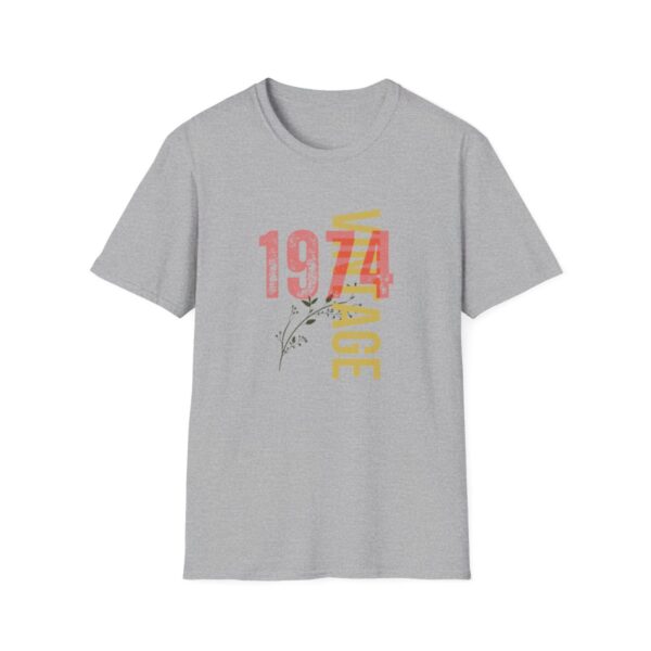Vintage Tshirt, 1974 Vintage Tee, Gift For Him, Classic Shirt, 1974 T-Shirt, Old Style T-shirt, Limited Edition, Vintage Print - Image 7