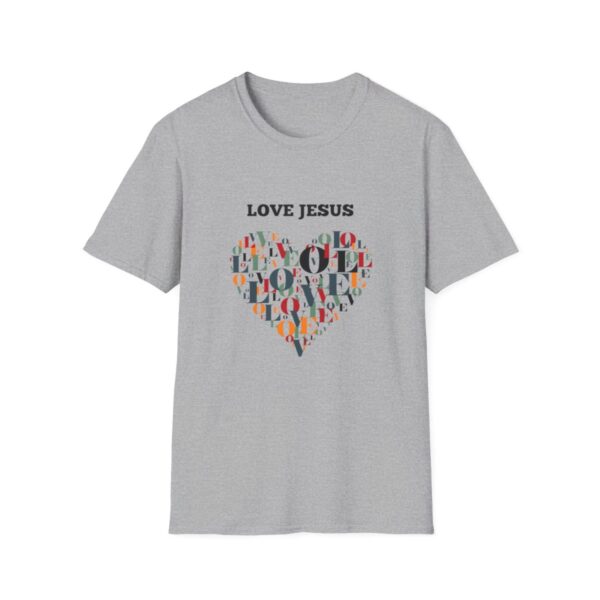Christian Tshirt and Tee, With Love Jesus Message, Christian Inspirational Gift T-shirt, The Truth Will Set You Free - Image 4