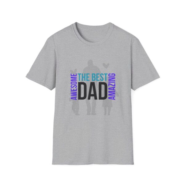 Best Dad Shirt, Top Father Tshirt, Present For Dad, Mens T-shirt, Gift For Him Tee, Father's Day Shirt, Gift from Daughter, Gift From Son - Image 3