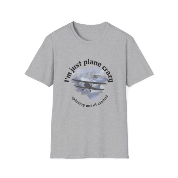 Funny Aeroplane Tshirt, Crazy As T-Shirt, Airplane Tee, Plane Shirt, Pilot Tshirt - Image 5