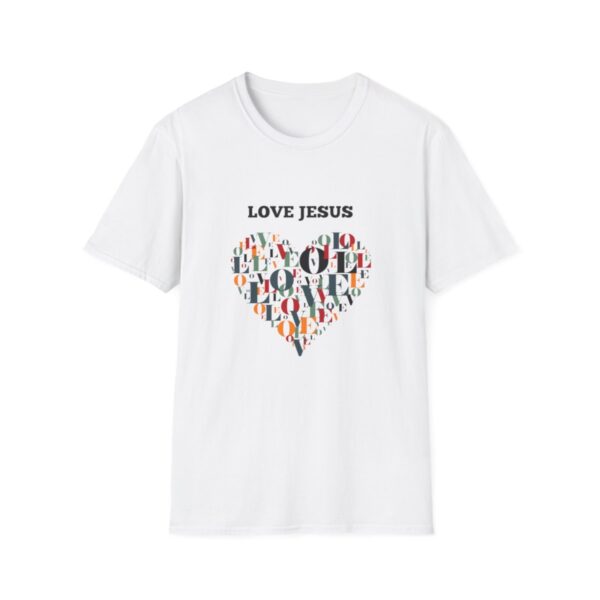 Christian Tshirt and Tee, With Love Jesus Message, Christian Inspirational Gift T-shirt, The Truth Will Set You Free - Image 2