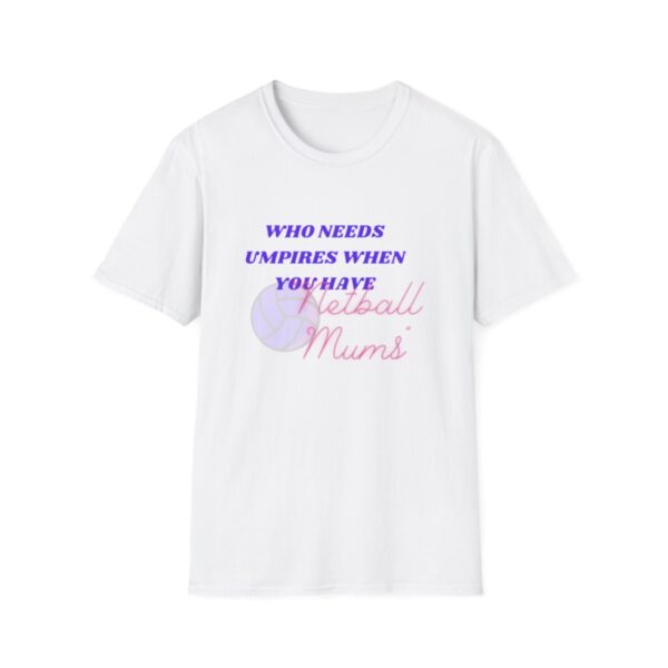 Netball Mums TShirt, Netball Tee, Crazy About T-Shirt, Gift For Her, Womens Sport, Womens Shirt, Mother's Day Gift - Image 2