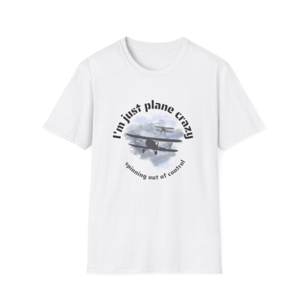 Funny Aeroplane Tshirt, Crazy As T-Shirt, Airplane Tee, Plane Shirt, Pilot Tshirt - Image 2