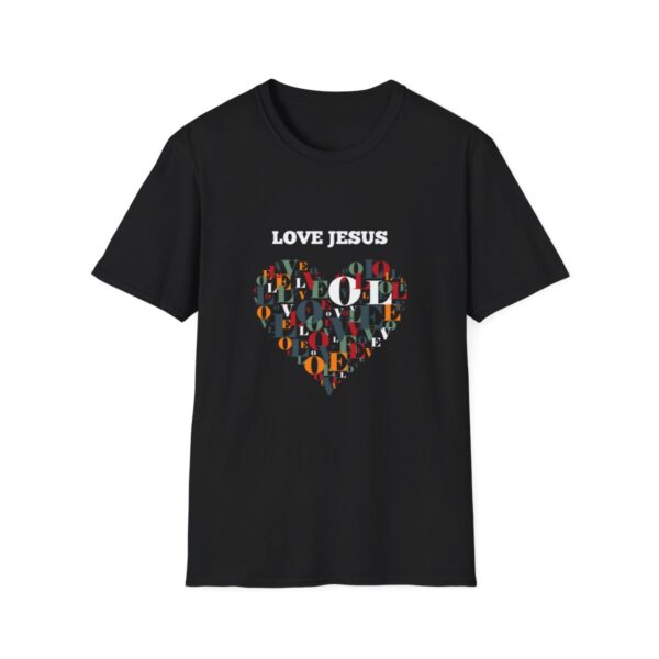 Christian Tshirt and Tee, With Love Jesus Message, Christian Inspirational Gift T-shirt, The Truth Will Set You Free - Image 3