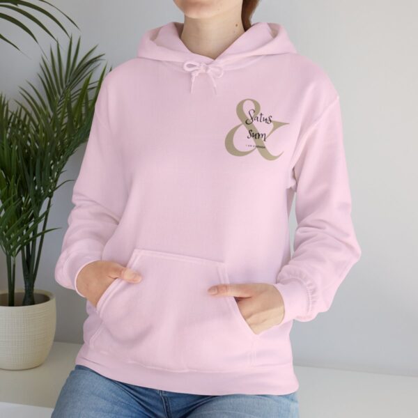 Satus Sum Hoodie, Latin Phrases, Inspirational Quote, Urban streetwear, Pop Culture, Streetwear Hoodie, Gift For Him, Gift For Her - Image 91