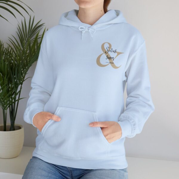 Satus Sum Hoodie, Latin Phrases, Inspirational Quote, Urban streetwear, Pop Culture, Streetwear Hoodie, Gift For Him, Gift For Her - Image 78