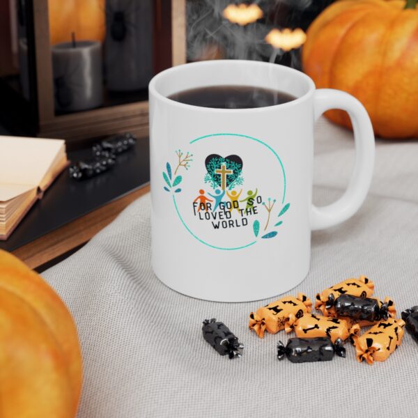 Christian Ceramic Coffee Mugs and Cups, For God So Loved The World, Coffee Lover, Christianity, Jesus Christ, Religion Cup, Gift For Her - Image 7