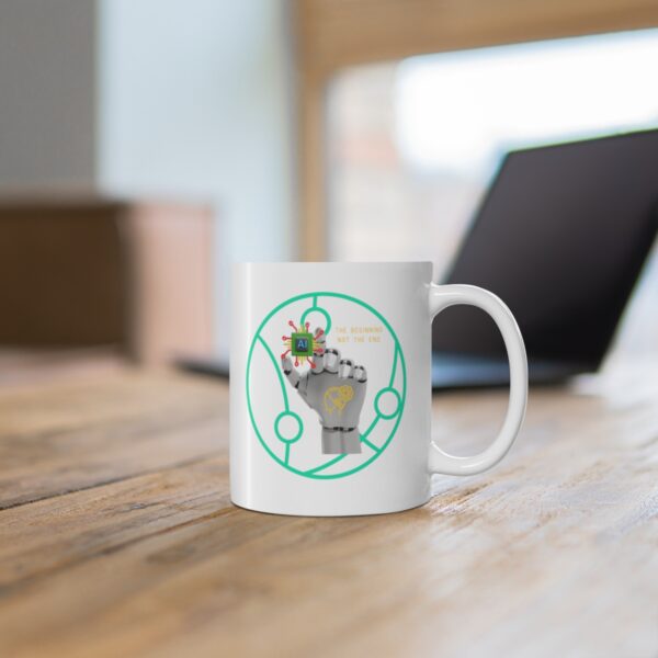 AI Ceramic Coffee Mugs and Cups, Artificial Intelligence, Coffee Lover, AI Image, Dad Coffee Mug, Gift For Him, Gift For Her - Image 6