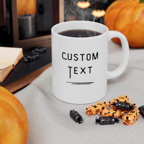 Customise Design Name Coffee Mug, Personalised Cup, Custom Photo on Mug, Customised Cup, Ceramic Coffee Mugs - Image 4