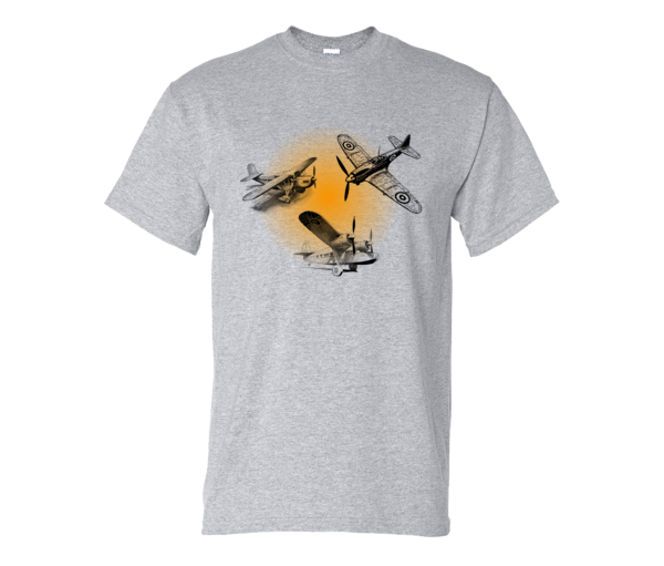 Airplane TShirt, Plane, Flying tshirt, Pilot Tee, On The Up, Aeroplane shirt, Flight tshirt, Vintage, Gift, Gift For Him - Image 3