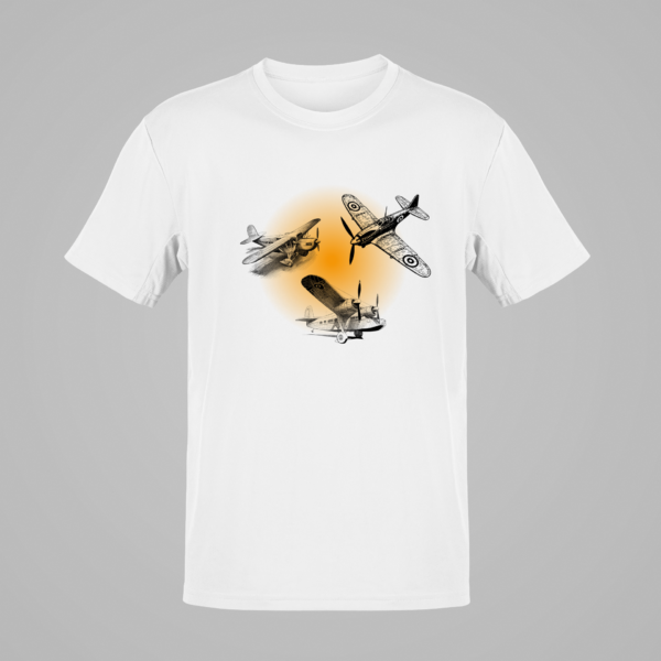 Airplane TShirt, Plane, Flying tshirt, Pilot Tee, On The Up, Aeroplane shirt, Flight tshirt, Vintage, Gift, Gift For Him - Image 2