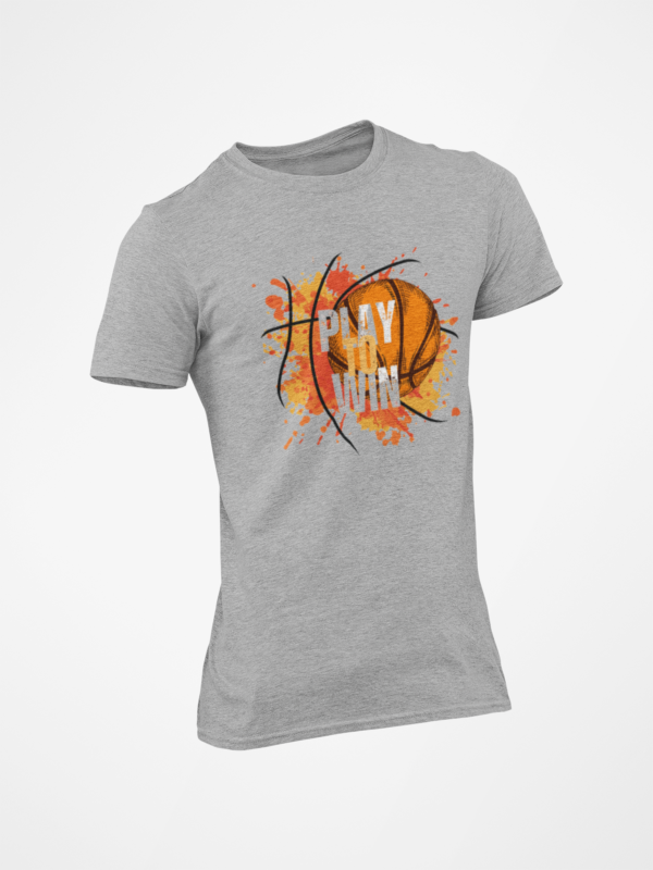 Basketball TShirt,  Basketball Tee, Sports T-Shirt, For Player or Fan, Play To Win - Image 3