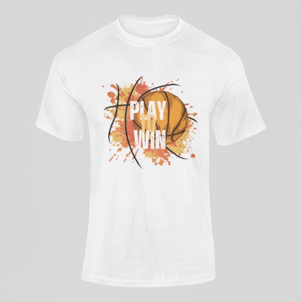 Basketball TShirt,  Basketball Tee, Sports T-Shirt, For Player or Fan, Play To Win