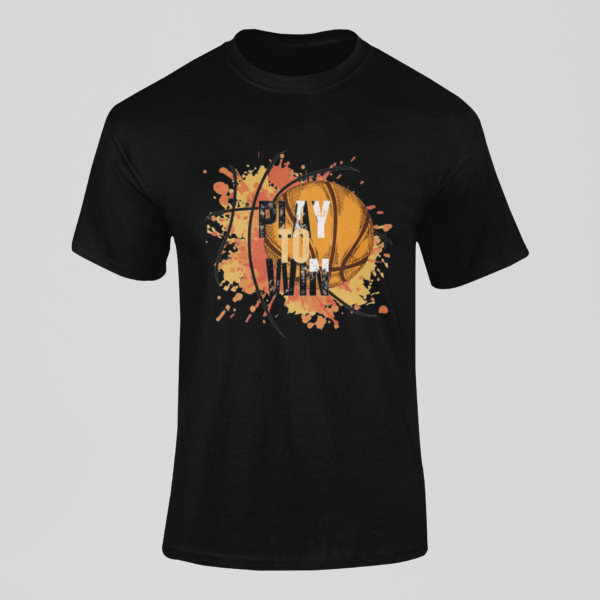 Basketball TShirt,  Basketball Tee, Sports T-Shirt, For Player or Fan, Play To Win - Image 2
