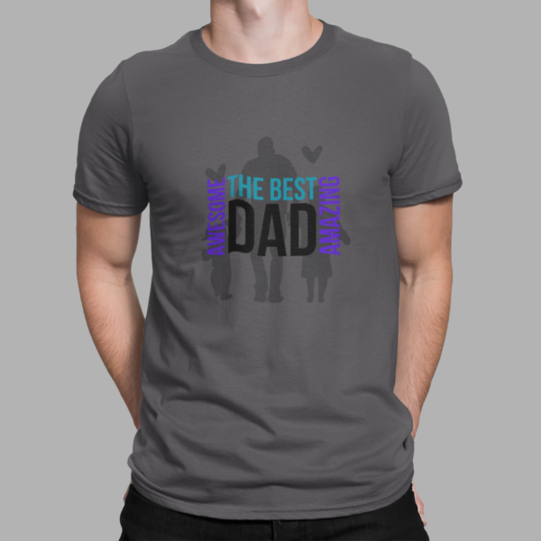 Best Dad Shirt, Top Father Tshirt, Present For Dad, Mens T-shirt, Gift For Him Tee, Father's Day Shirt, Gift from Daughter, Gift From Son