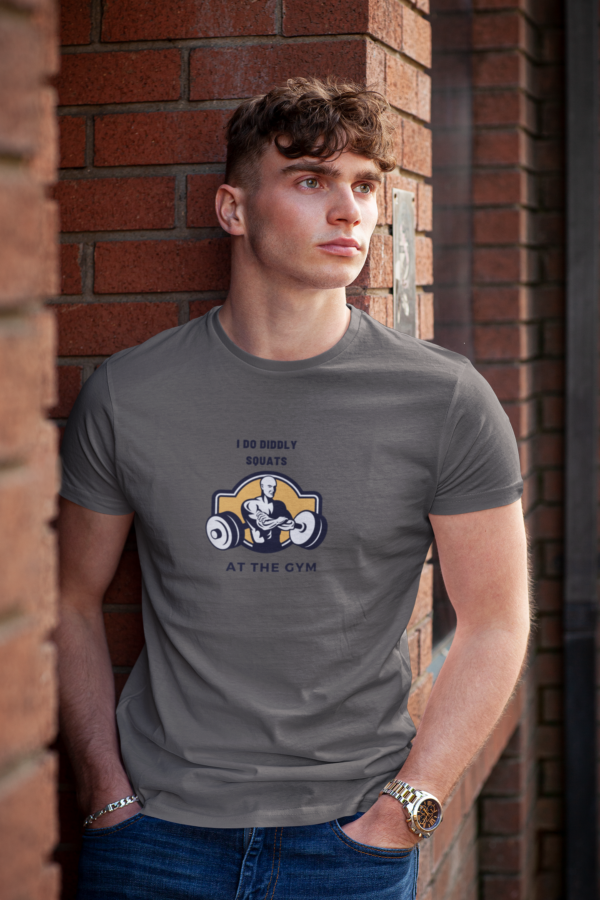 Gym TShirt, Workout Tee, Men’s T-shirt, Weightlifting Shirt, Exercise Clothing, Teen Gift, Muscle Shirt - Image 3