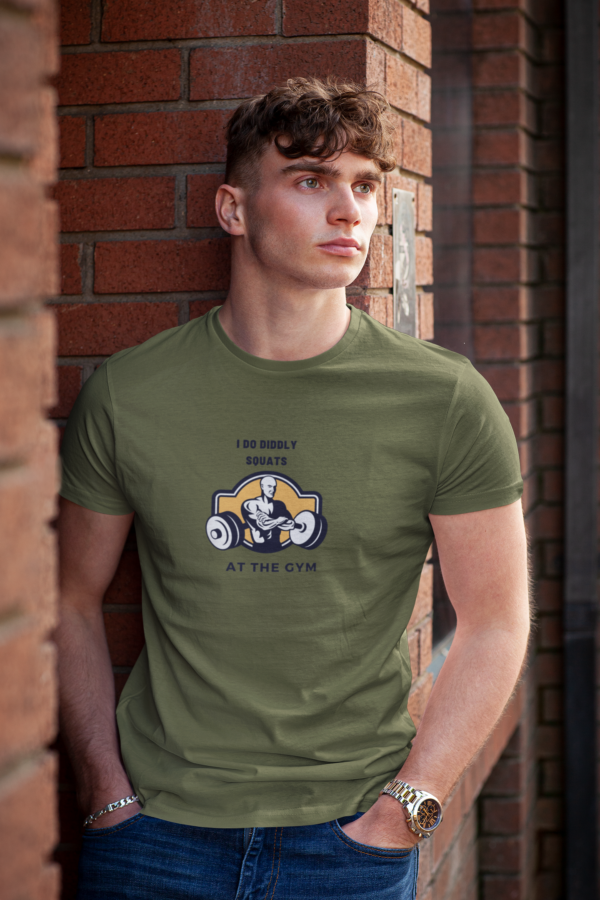 Gym TShirt, Workout Tee, Men’s T-shirt, Weightlifting Shirt, Exercise Clothing, Teen Gift, Muscle Shirt - Image 2