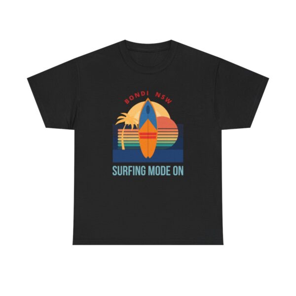 Bondi Beach Surfing T Shirt, Summer Surf Gift, Surfboard Tee, Beach Vibes, Sydney Australia Beaches - Image 5