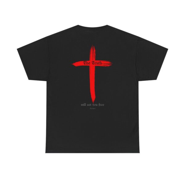 The Cross Tshirt, The Truth Will Set You Free, Christian shirt, Christianity Tee, Christian Inspirational, Gift For Her, Jesus Is Lord - Image 3