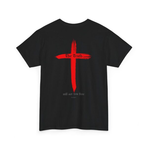The Cross Tshirt, The Truth Will Set You Free, Christian shirt, Christianity Tee, Christian Inspirational, Gift For Her, Jesus Is Lord - Image 4