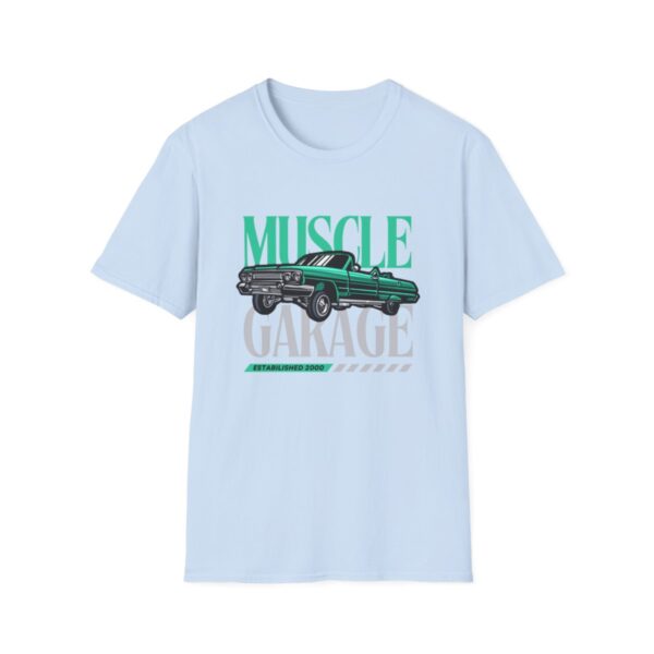 Muscle Garage, Classic Vintage Tshirt, Collectable, Old Car Tee, Gift For Him, Vintage Automobile, Street Racer T-Shirt, Fast Cars, Hot Rods - Image 6