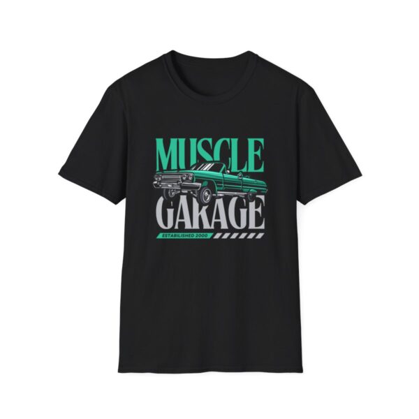 Muscle Garage, Classic Vintage Tshirt, Collectable, Old Car Tee, Gift For Him, Vintage Automobile, Street Racer T-Shirt, Fast Cars, Hot Rods - Image 4