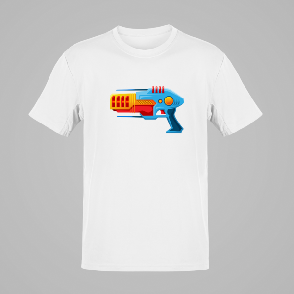 Outer Space Tee, Raygun Tshirt, Space  Laser Gun T-shirt, Gift For Him, Cartoon Shirts