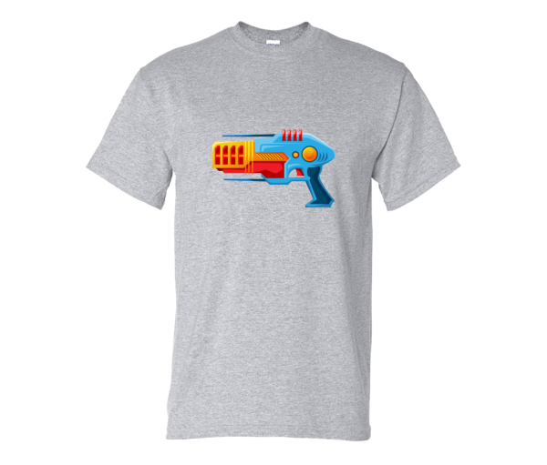 Outer Space Tee, Raygun Tshirt, Space  Laser Gun T-shirt, Gift For Him, Cartoon Shirts - Image 3
