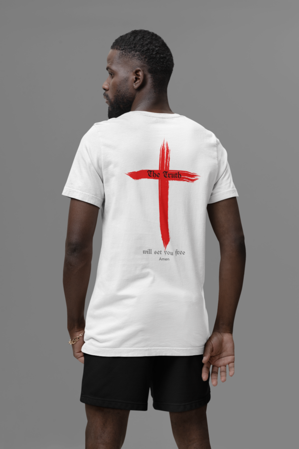 The Cross Tshirt, The Truth Will Set You Free, Christian shirt, Christianity Tee, Christian Inspirational, Gift For Her, Jesus Is Lord