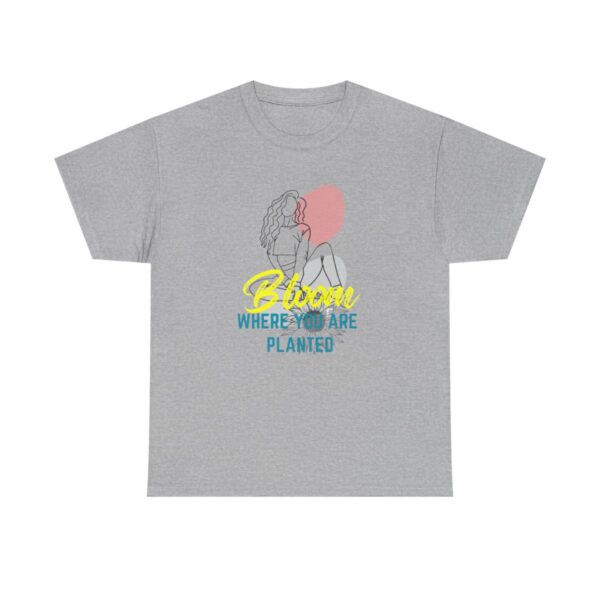 Bloom, Garden Flower Tshirt, Floral Gift, Flowered Tee, Gardening Shirt, Wildflower T-shirt, Gift For Her - Image 4