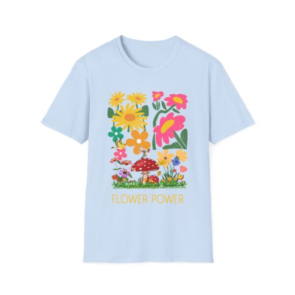 Flower Tshirt, Floral Gift, Sunflower Tee, Birds Shirt, Flowers Tshirt, Gift For Her, Gardening T-shirt - Image 9