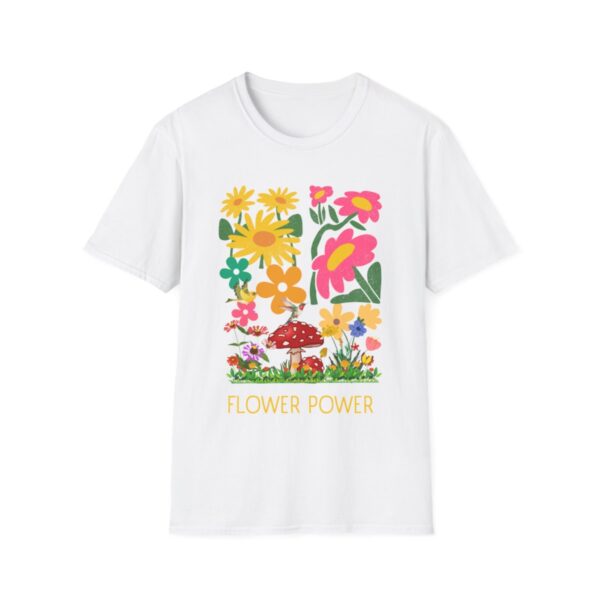 Flower Tshirt, Floral Gift, Sunflower Tee, Birds Shirt, Flowers Tshirt, Gift For Her, Gardening T-shirt - Image 5