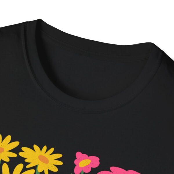 Flower Tshirt, Floral Gift, Sunflower Tee, Birds Shirt, Flowers Tshirt, Gift For Her, Gardening T-shirt - Image 6