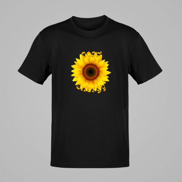 Flower Tshirt, Floral Gift, Sunflower Tee, Bees Shirt - Image 2
