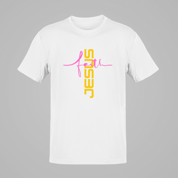 Jesus Faith Cross Tshirt, The Gospel T-Shirt, Christian shirt, Christianity Tee, Christian Inspirational, The Cross, Jesus Is Lord - Image 2