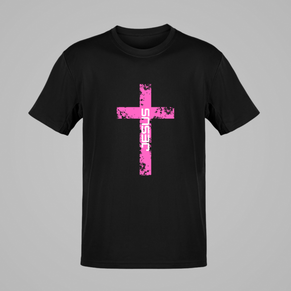 The Jesus Cross T-shirt, Christian Shirt, Christianity Tee, Christian Inspirational, Faith Tshirt, Jesus Is Lord