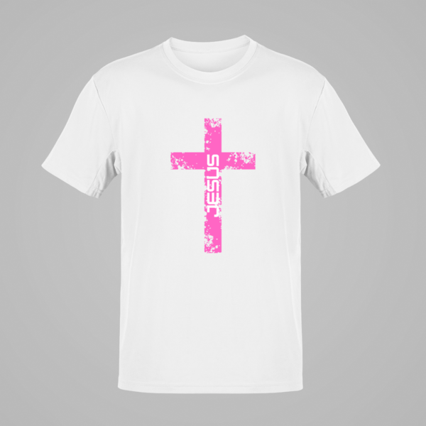 The Jesus Cross T-shirt, Christian Shirt, Christianity Tee, Christian Inspirational, Faith Tshirt, Jesus Is Lord - Image 2