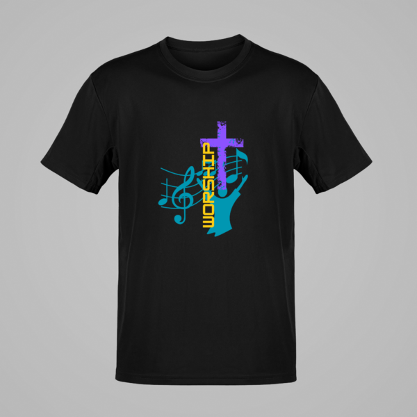 Jesus Worship Tshirt, The Gospel T-Shirt, Christian Music Shirt, Christianity Tee, Christian Inspirational, The Cross - Image 3
