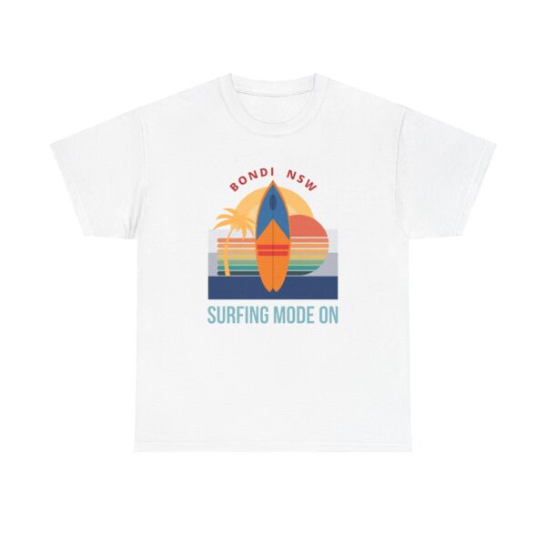 Bondi Beach T Shirt, Summer Surfing Gift, Surfboard Tee, Beach Surf Vibes, Sydney Australia Beaches