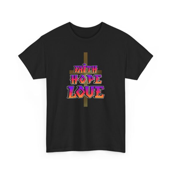 Copy of Faith Hope Love, The Cross Tshirt, Christian shirt, Christianity Tee, Christian Inspirational, Gift For Her, Gift For Him, - Image 7