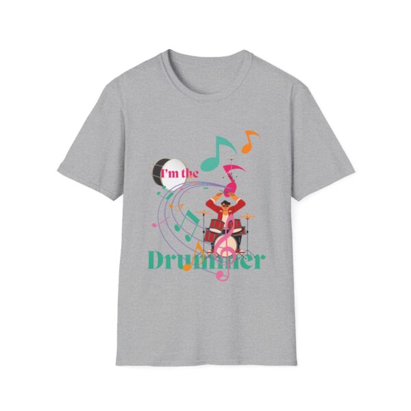 Drums Music Tshirt, I'm The Drummer Shirt, Drum Tee, Rock T-shirt, Drumming Tshirt - Image 5