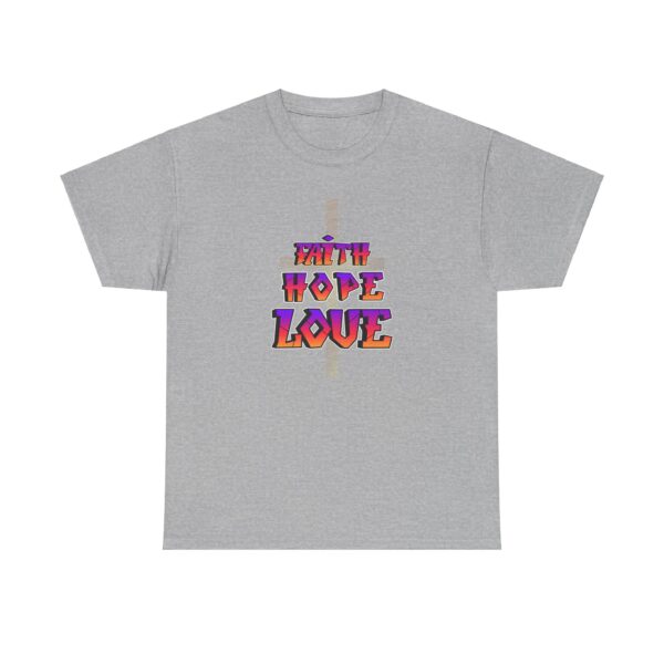 Copy of Faith Hope Love, The Cross Tshirt, Christian shirt, Christianity Tee, Christian Inspirational, Gift For Her, Gift For Him, - Image 9